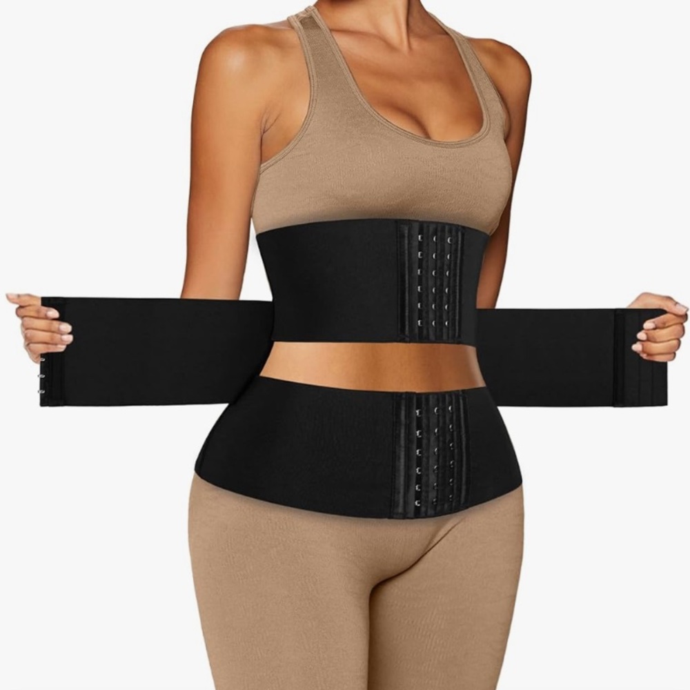 🎈Waist Trainer Lower Body Fat Body Shapewear Black Size XS, NIP